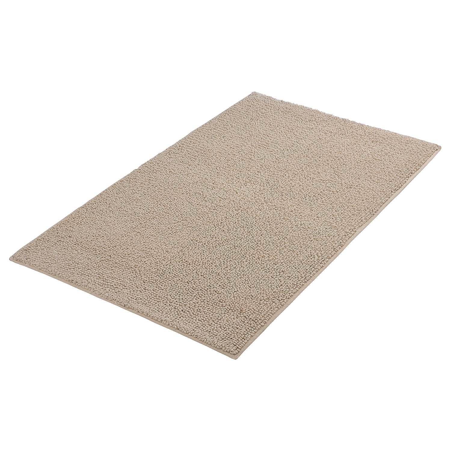 Chrissy Bath Rug Cotton Beige 60x100cm 1