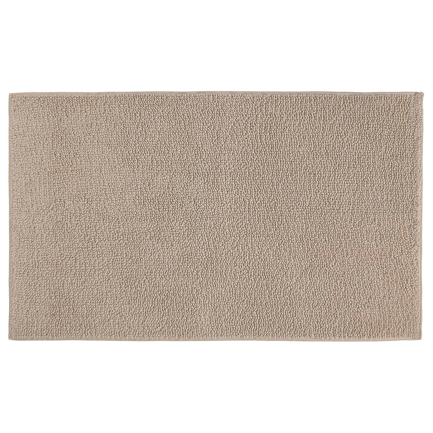 Chrissy Bath Rug Cotton Beige 60x100cm 0
