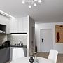Halo Steel Ceiling Light 6-light White 2