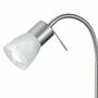 LED-Wandstrahler Levisto Glas / Metall 1-flammig 1