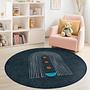 Rainbow Children's play mat Multicolored Ø180cm 2