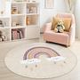 Rainbow Children's Play Mat Multicoloured Ø180cm 2