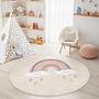 Rainbow Children's Rug Multicolor Ø150cm 0
