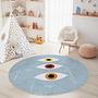 Children's rug Multicolored Ø120cm 0