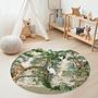 Jungle Safari Kinderteppich Mehrfarbig ⌀150cm 3