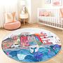 Beach house children's rug Multicolored ⌀180cm 1