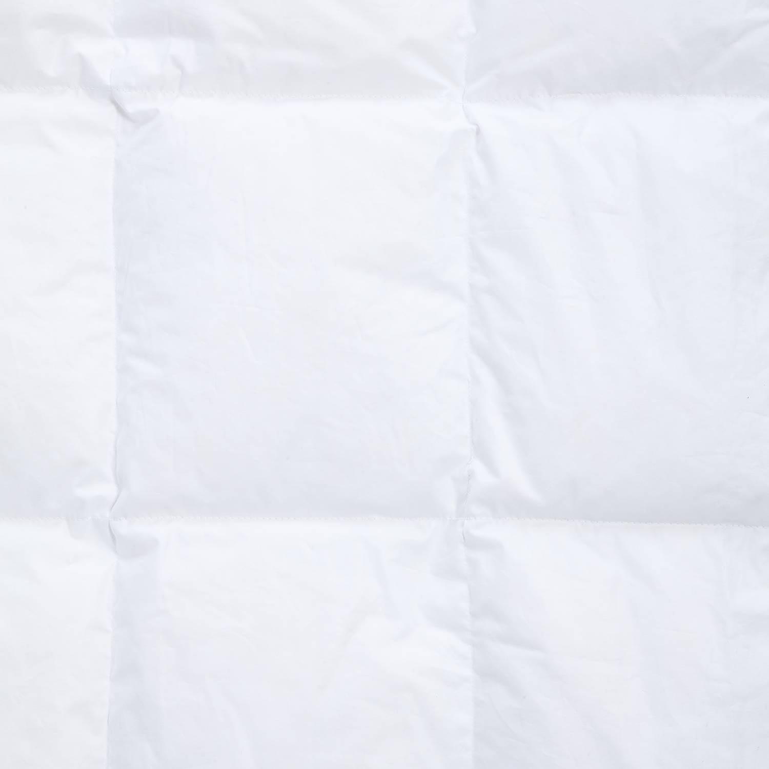 2-Teilig Daunenbett-Set Federn Daunen Weiß 135x200cm 3