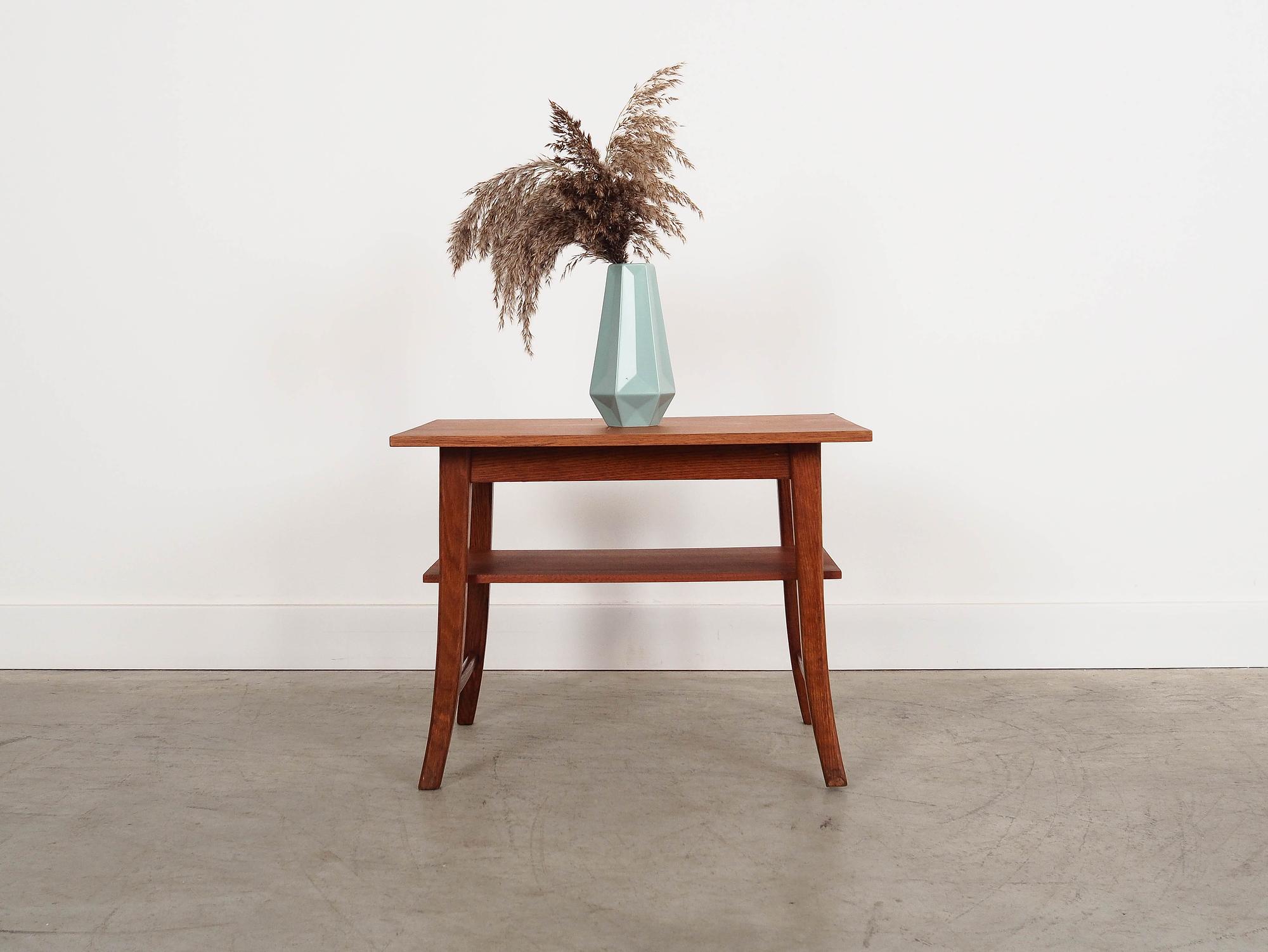 Tavolino da salotto in teak marrone anni '70 1