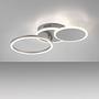 1-Flammig Sevent Typ A LED-Deckenleuchte Aluminium Silber 4