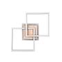 1-Light Giro LED Ceiling Light Iron Brown Black  3