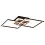 1-Light Giro LED Ceiling Light Iron Brown Black  0
