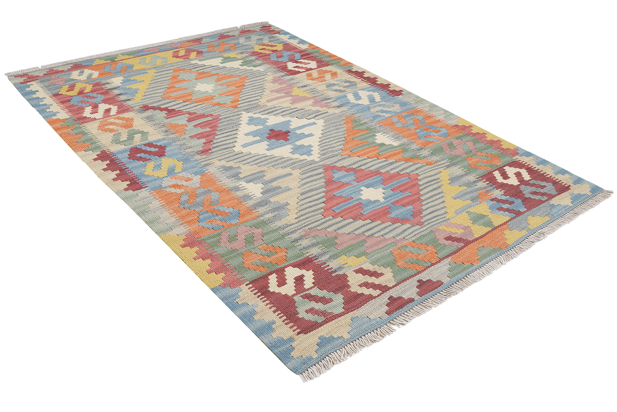 Kelim Gashgai 154x105cm Multicolore 2