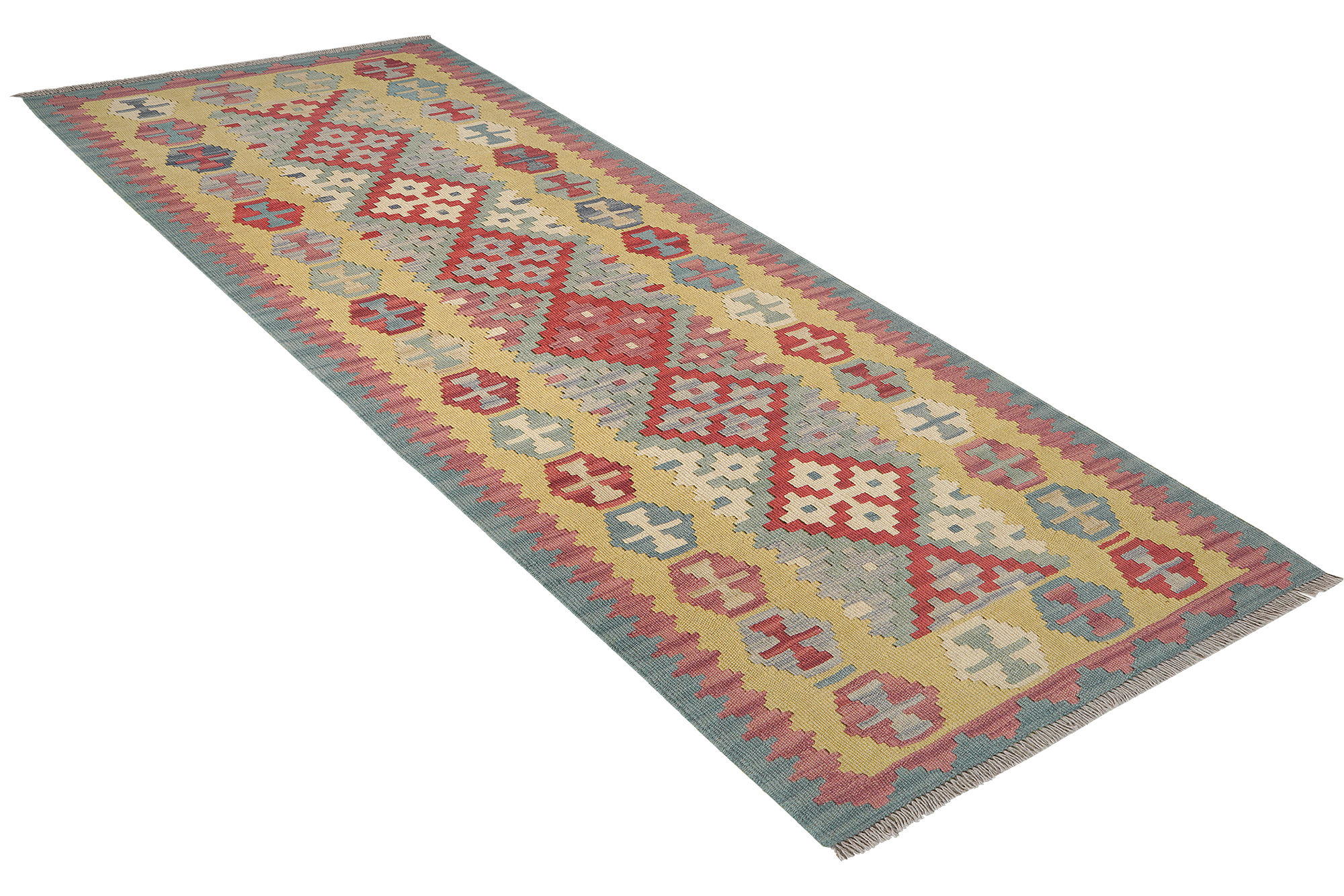 Kelim Gashgai Wool Multicolored 2