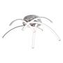 5-Flammig Valerie I LED Ceiling Light  Acrylic Glass Iron 0
