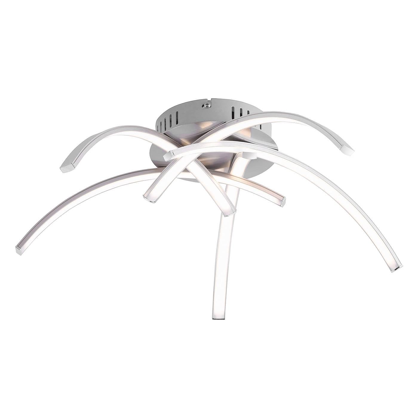 5-Flammig Valerie I LED Ceiling Light  Acrylic Glass Iron 0