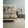 Pure Bed linen Cotton Beige 135x200cm Pillow 80x80cm 2