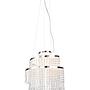 1-Flammig Pomp Typ A LED-Kronleuchter Eisen Acrylglas Silber 4