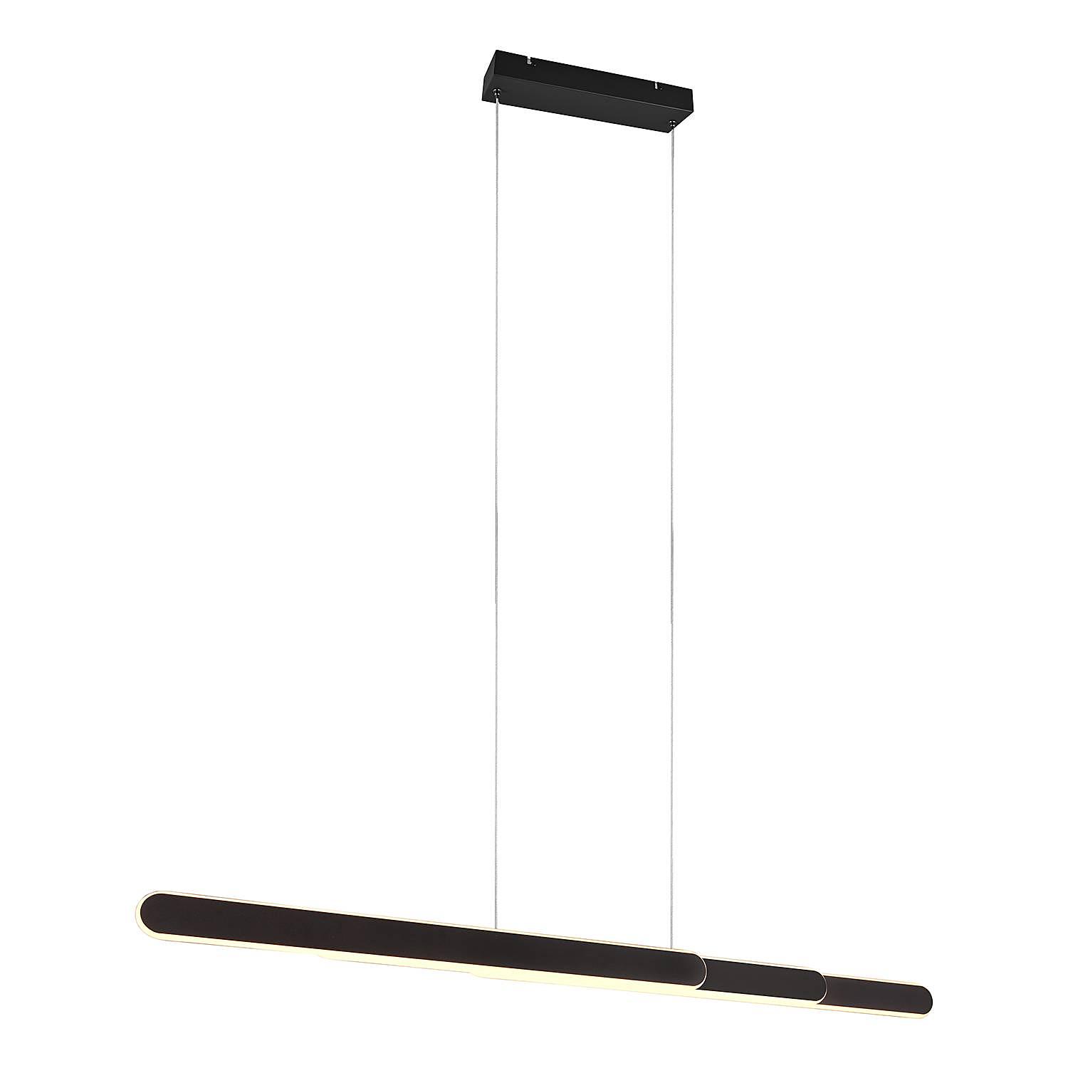 1-Light Helios LED Pendant Light Iron Black 4