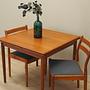 Teak-Tisch 1970er Jahre Braun 3