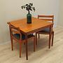 Teak-Tisch 1970er Jahre Braun 2