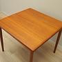 Teak-Tisch 1970er Jahre Braun 7
