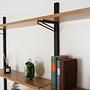 Oak shelf 1970s Brown 5