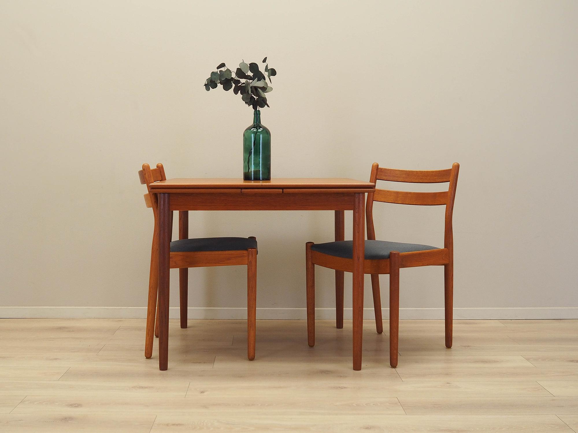 Teak table 1970s Brown 1