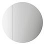 LED mirror cabinet Picasso Mirror glass Aluminum White 1
