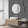 LED mirror cabinet Picasso Mirror glass Aluminum White 3