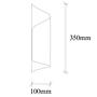 Sivani MR-838 Wandlampe Eisen Schwarz 8