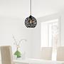 Fellini MR-785 Pendant lamp Iron Black 1