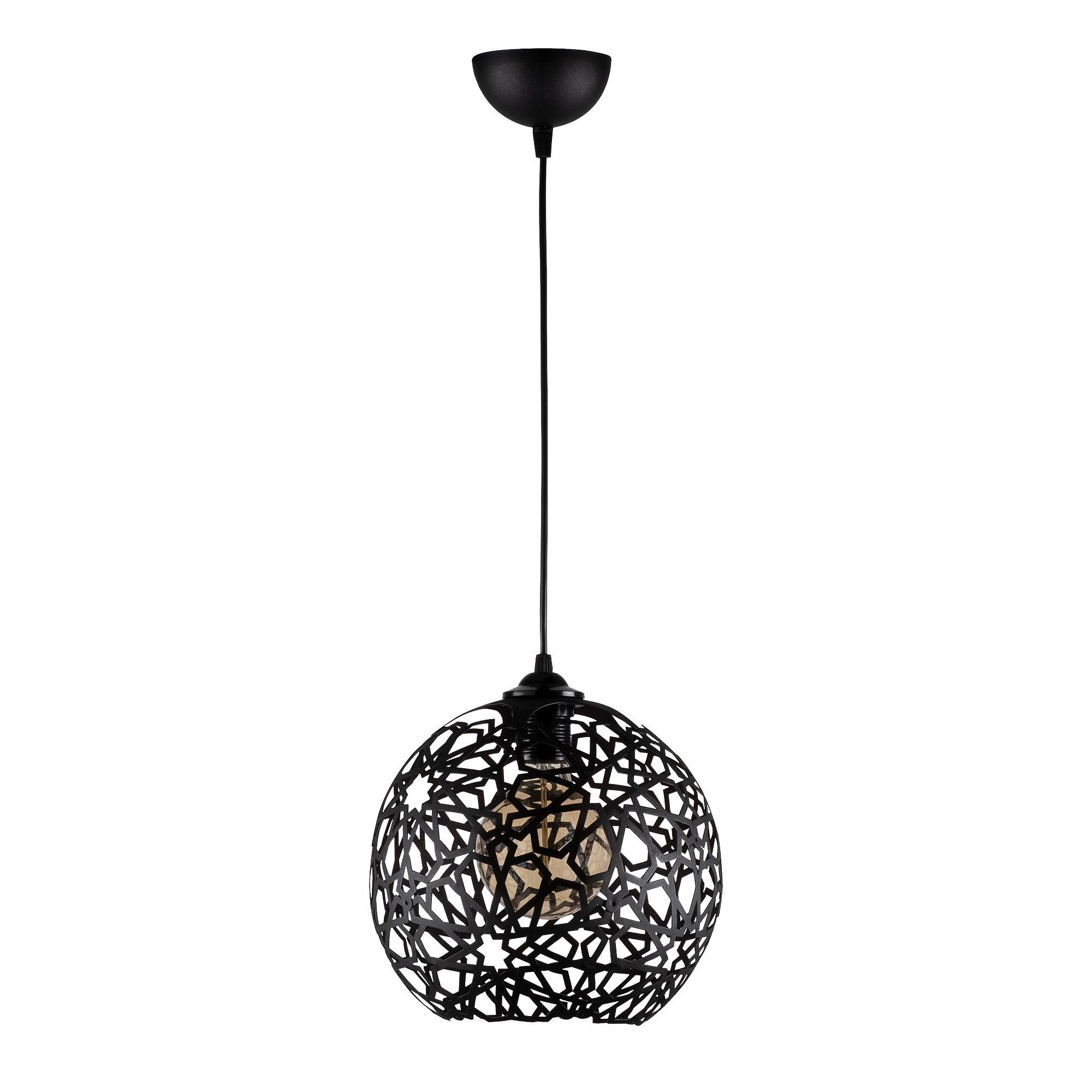 Fellini MR-785 lampada a sospensione ferro nero 3