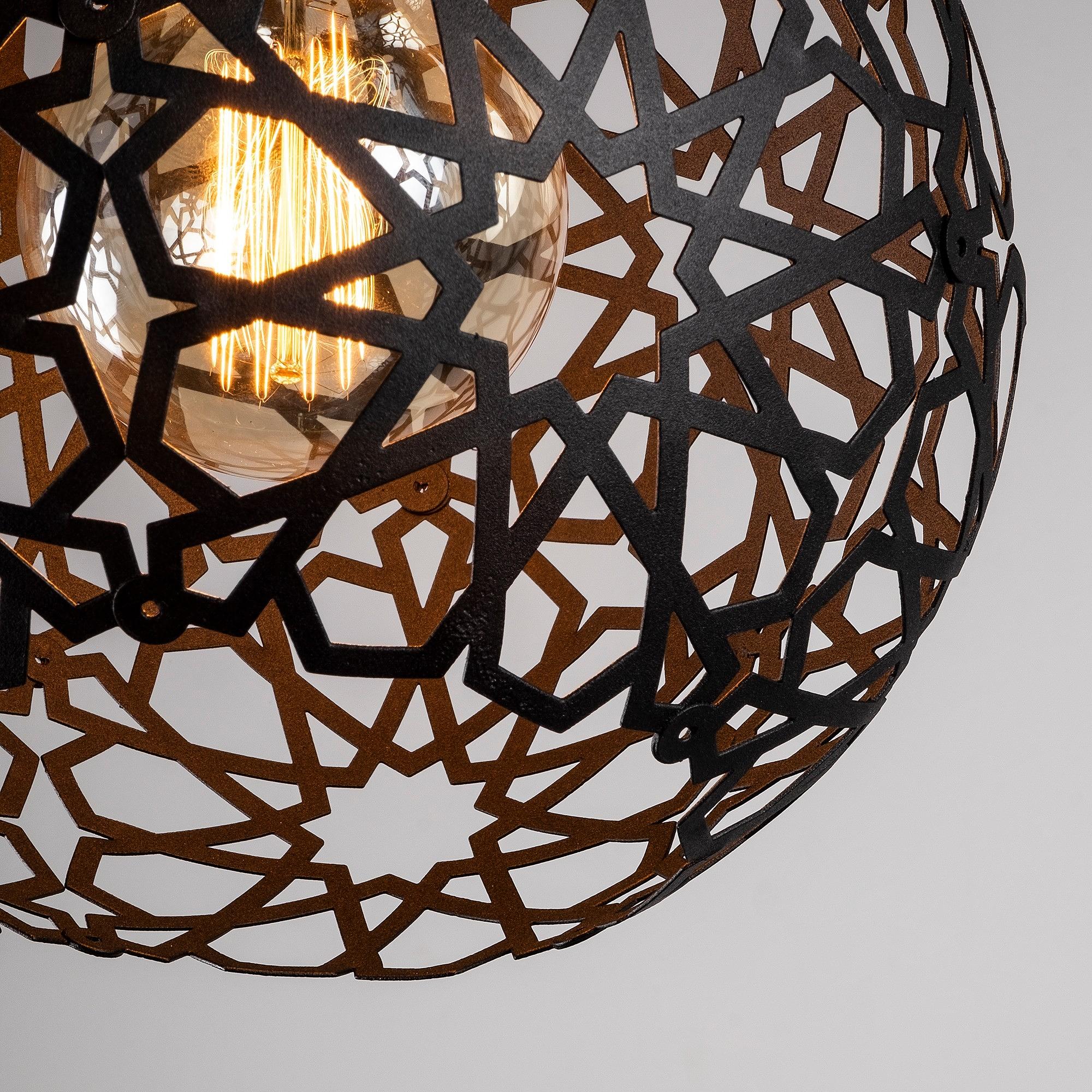 Fellini MR-785 Pendant lamp Iron Black 5