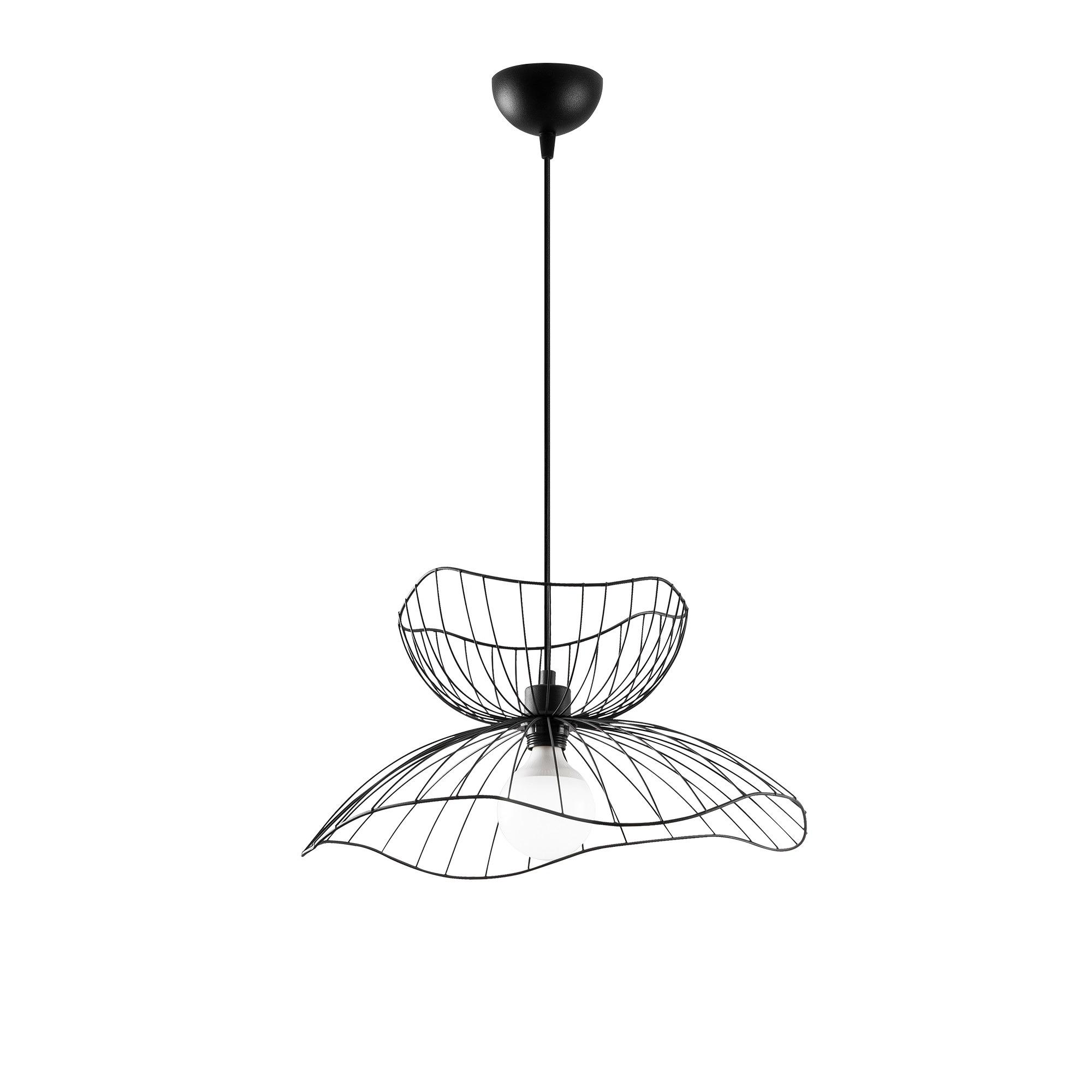 Farac 6390 Pendant Lamp Metal Black 0