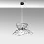 Farac 6390 Pendant Lamp Metal Black 6