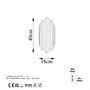 Kara 13346 Wall lamp Metal Gold 8