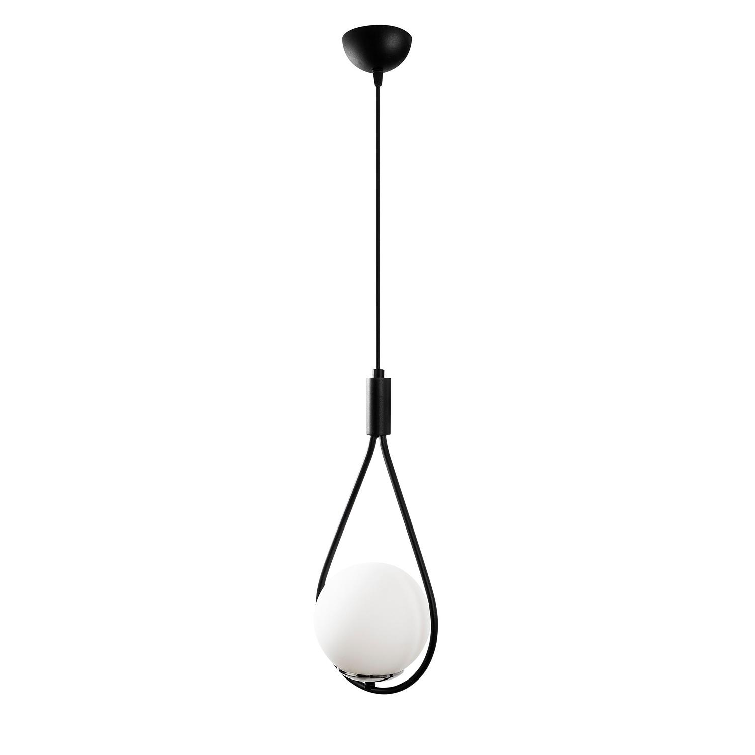 Mudoni MR-937 Pendant Lamp Iron Glass Black 3
