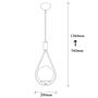 Mudoni MR-937 Pendant Lamp Iron Glass Black 5