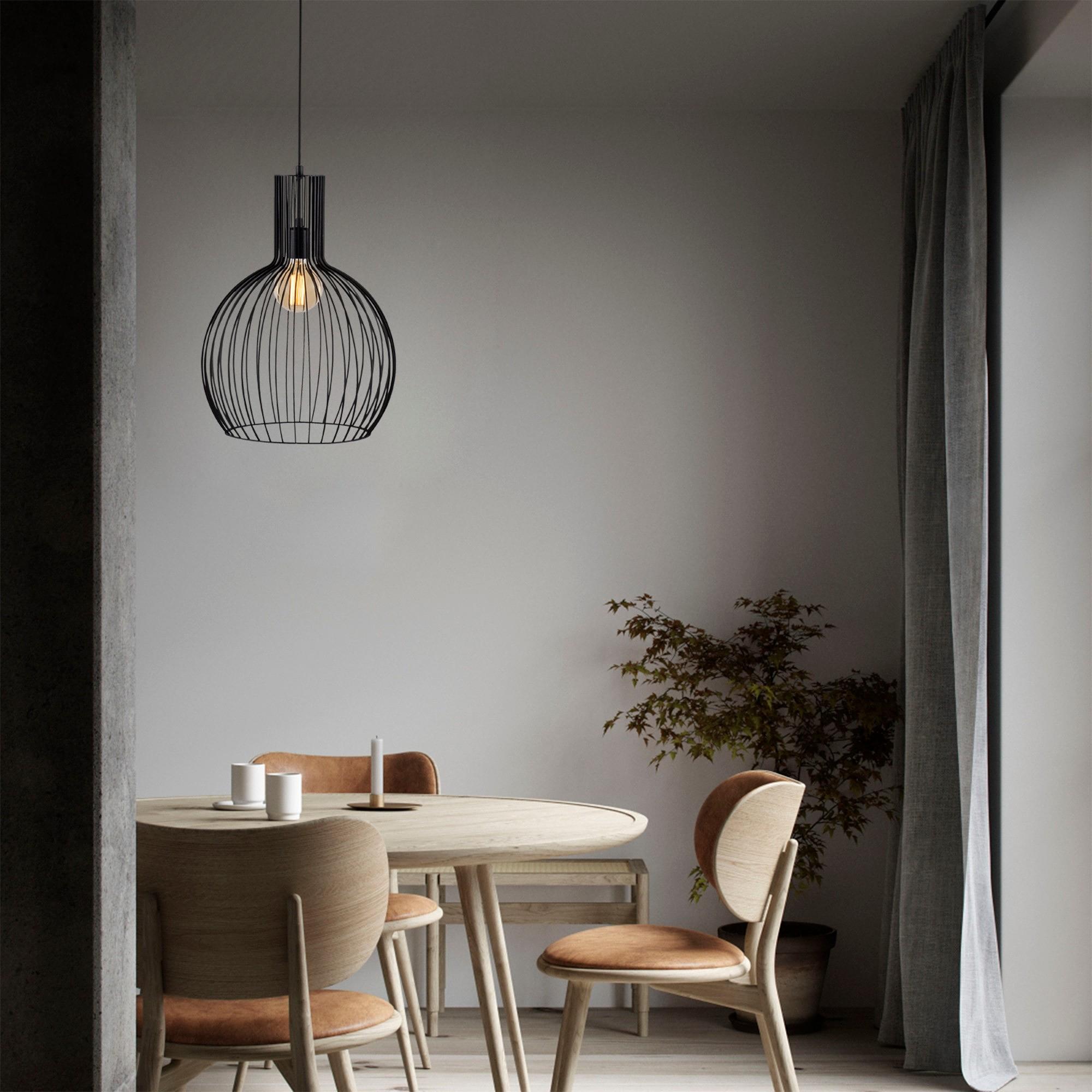 Fellini MR-756 Pendant lamp Iron Black 1