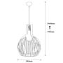 Fellini MR-756 Pendant lamp Iron Black 5