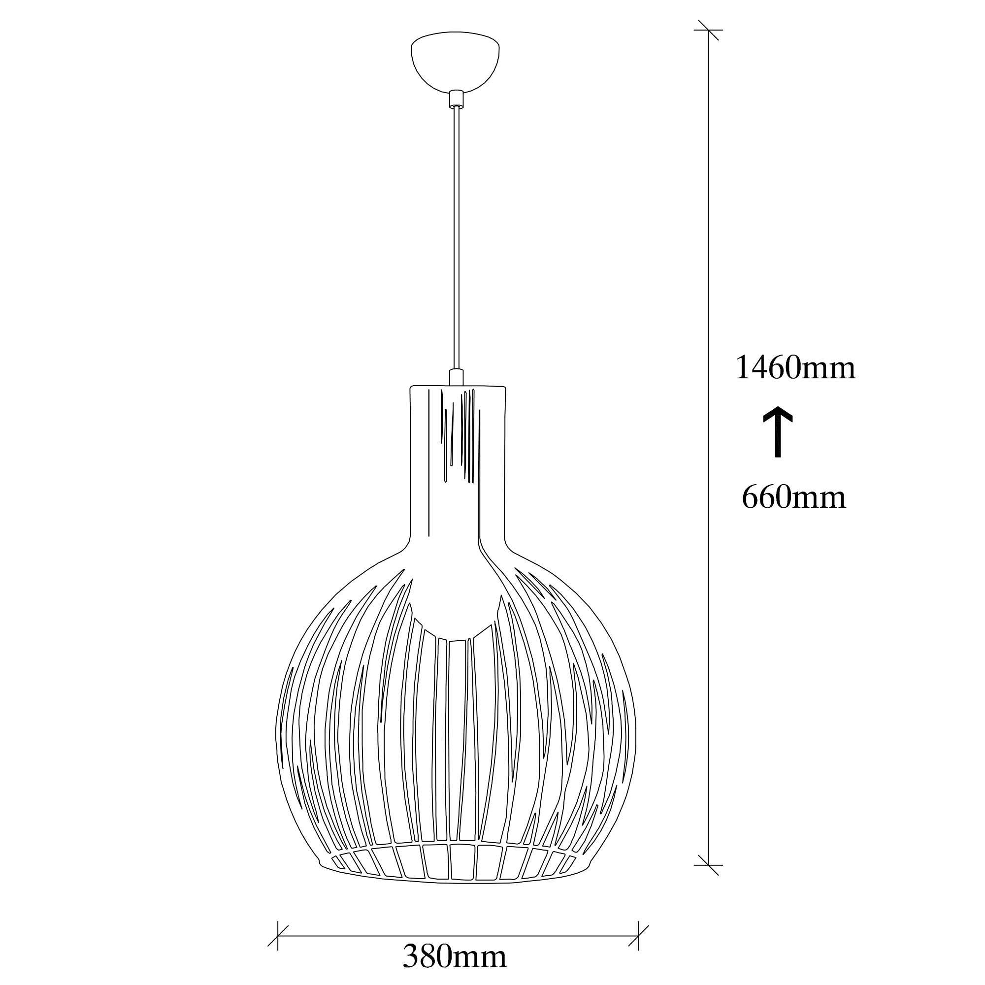 Fellini MR-756 Pendant lamp Iron Black 5