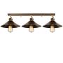 3-Flammig Berceste N-661 Deckenleuchte Metall Gold 0