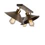 3-Burner Berceste N-661 Ceiling Light Metal Gold 3