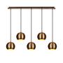 5-Burner Sivani MR-1000 Pendant Lamp Iron Gold 0