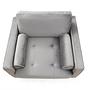 Rome Armchair Light Grey 7