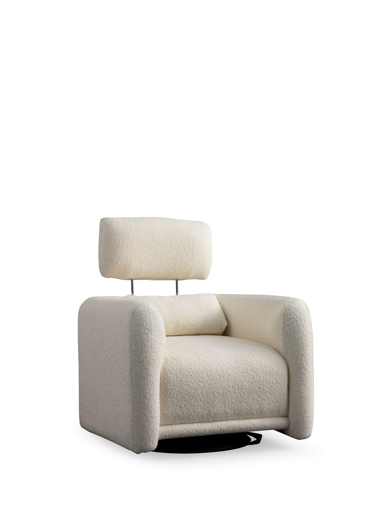 Boston armchair white 0