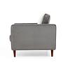 Rome Armchair Light Grey 4