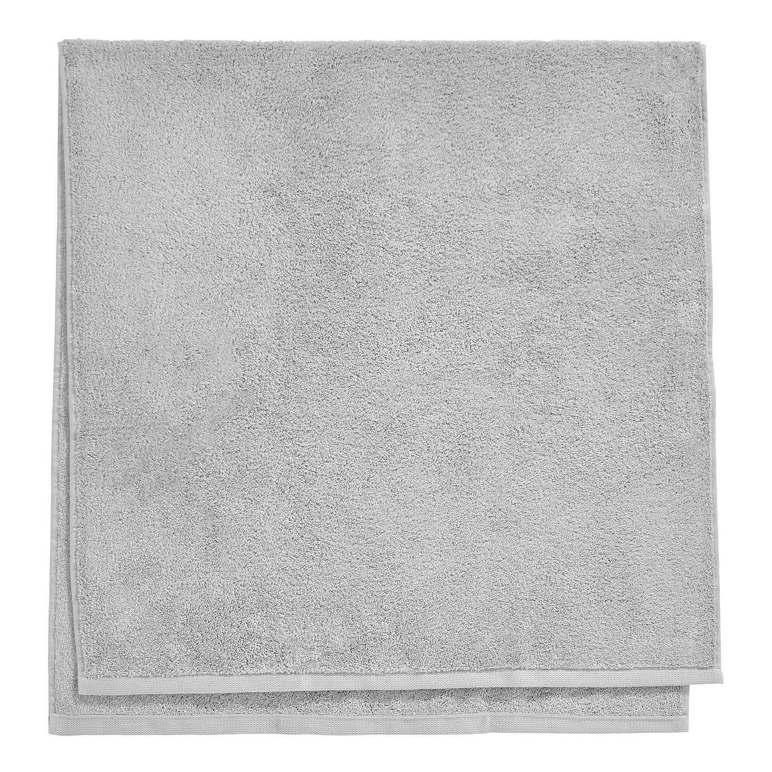 Fabulous Shower Towel Cotton Light Grey 70x140cm 1