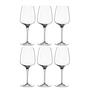 6x Cesti Type B Wine glass set Crystal glass Transparent 0