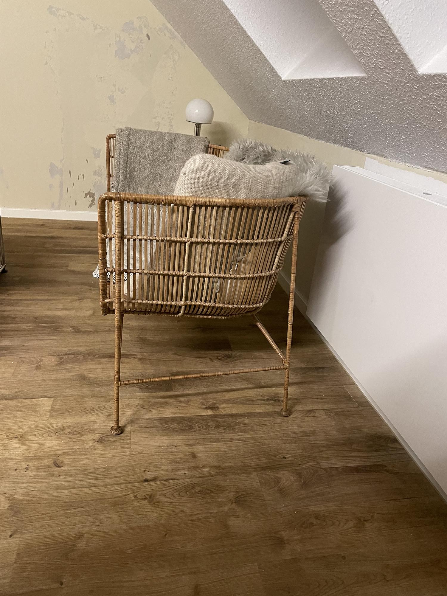 Cuun Sofa Rattan Iron Natural 3